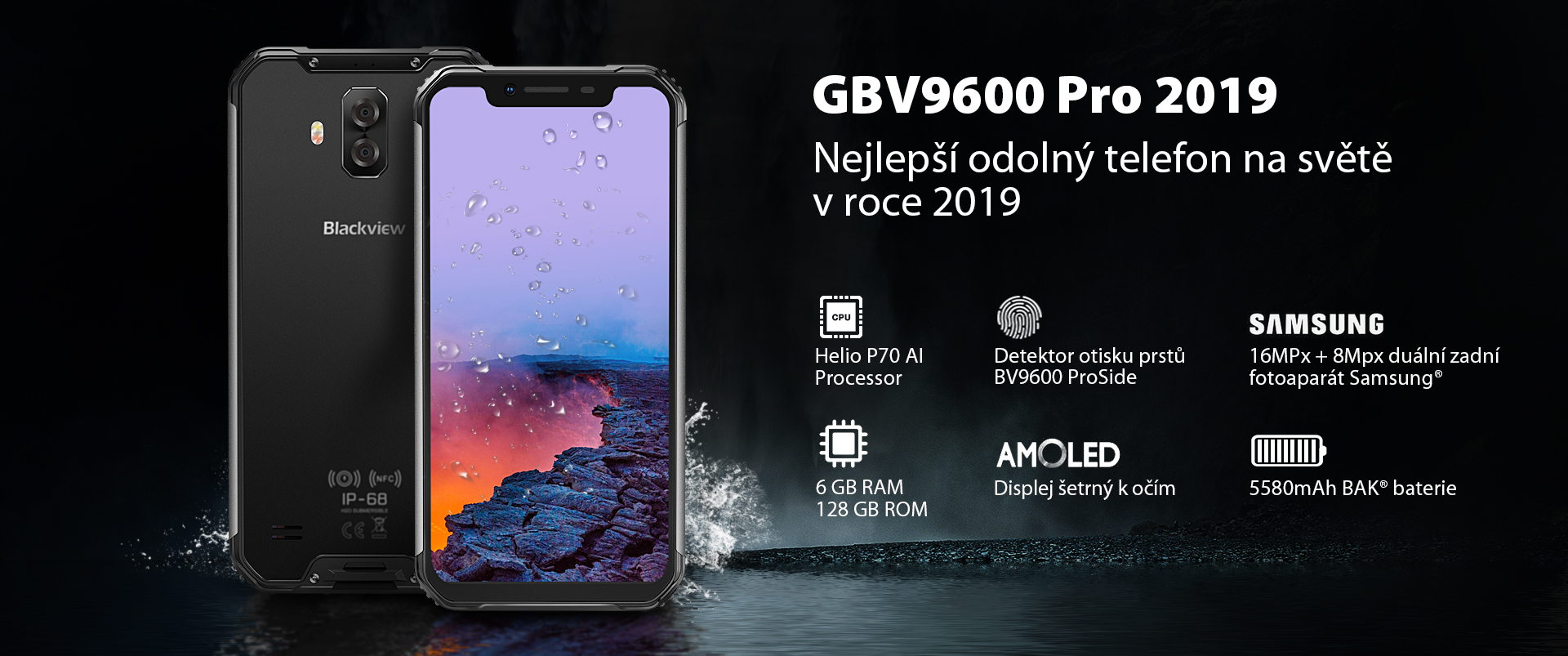 iGET BLACKVIEW GBV9600 Pro 2019 Black